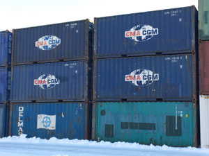 Containere depozitare Romania tip maritime
