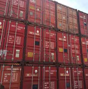 Containere maritime depozitare marfa