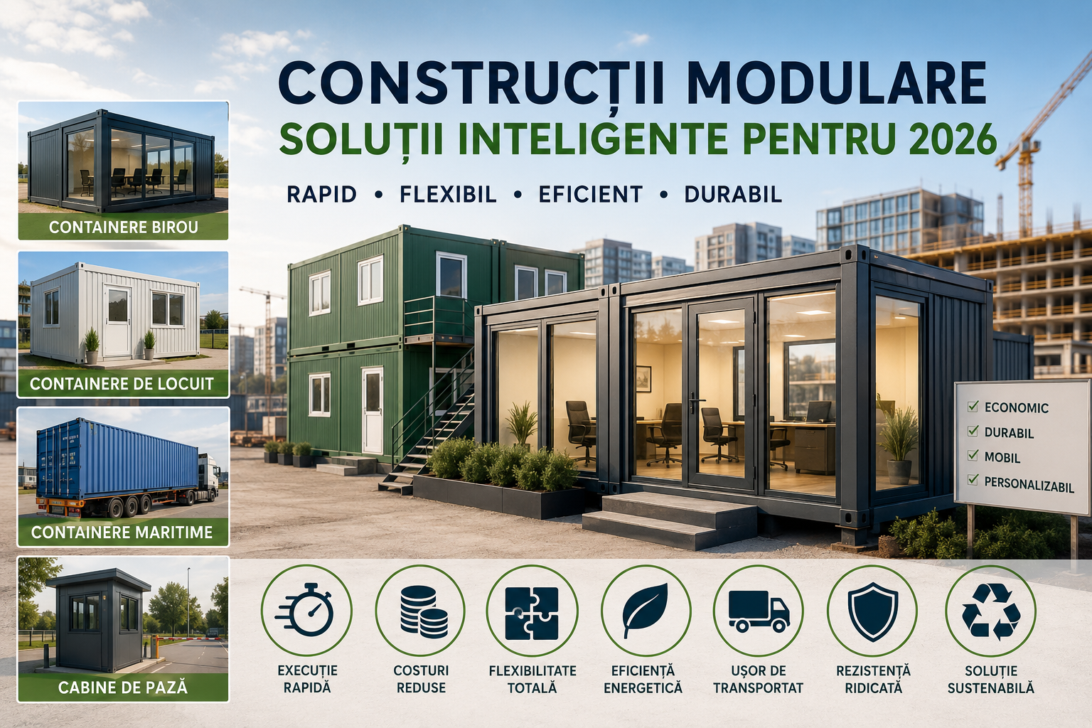 Constructii modulare in 2026