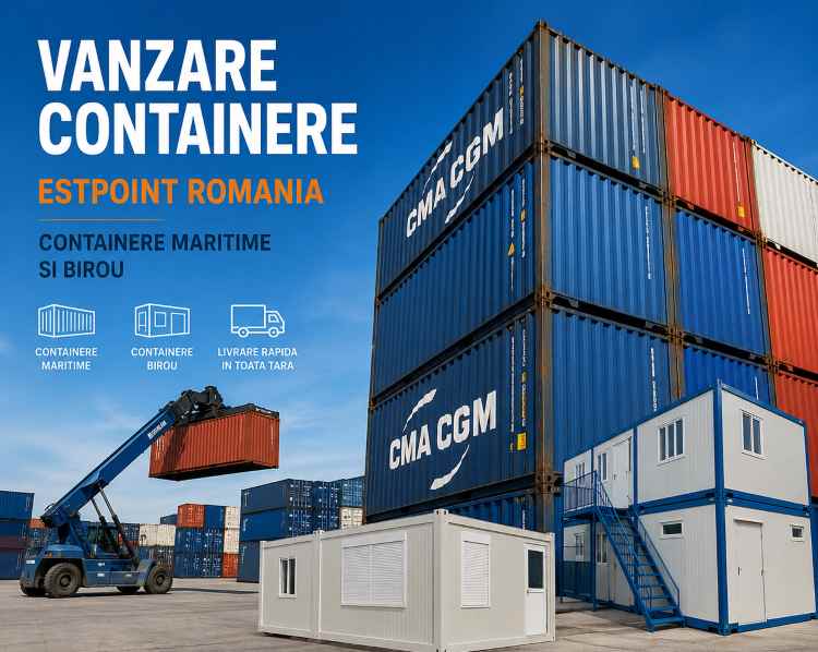 Oferta containere Romania la EstPoint Oferta containere Romania la EstPoint