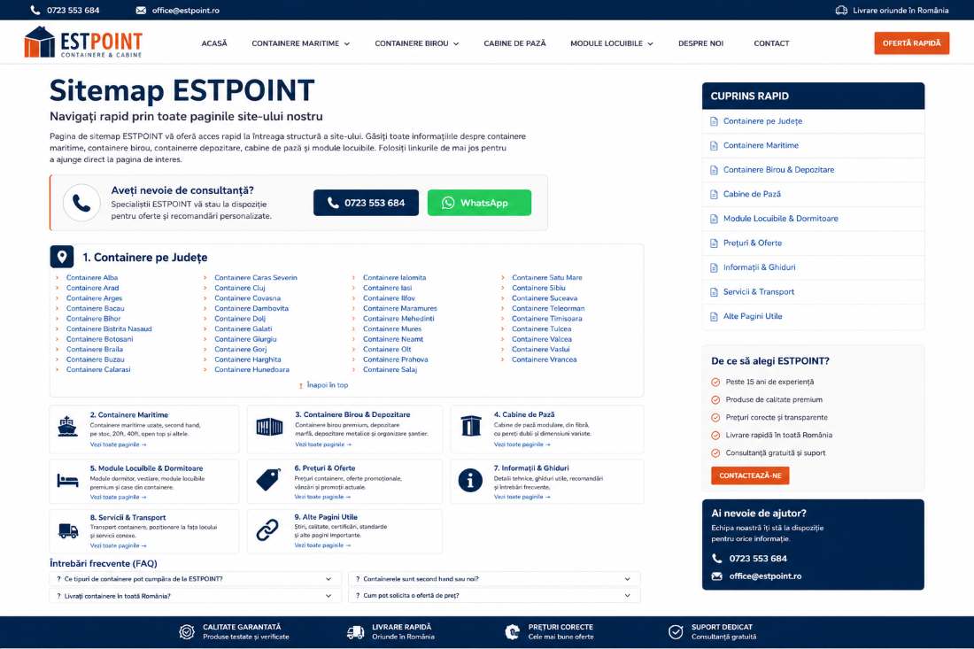 sitemap EstPoint